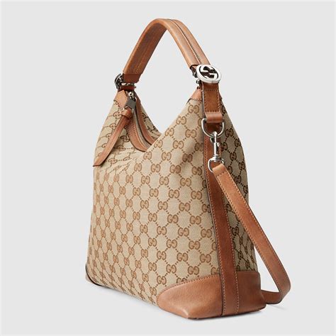 gucci miss gg original gg canvas hobo bag|Gucci guccissima hobo bag.